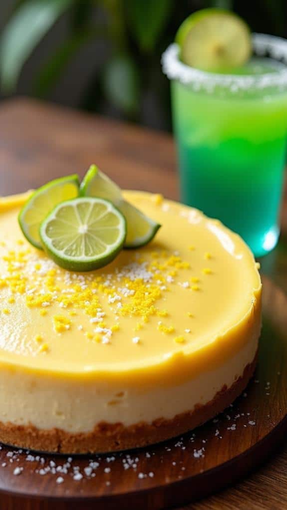 lime flavored dessert cheesecake delight