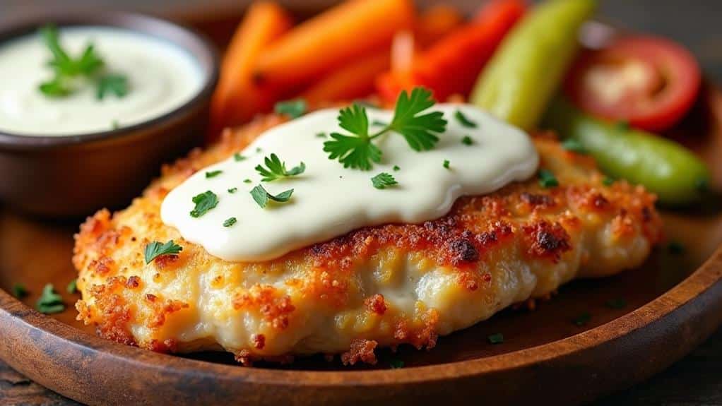 ranch flavored parmesan chicken recipe