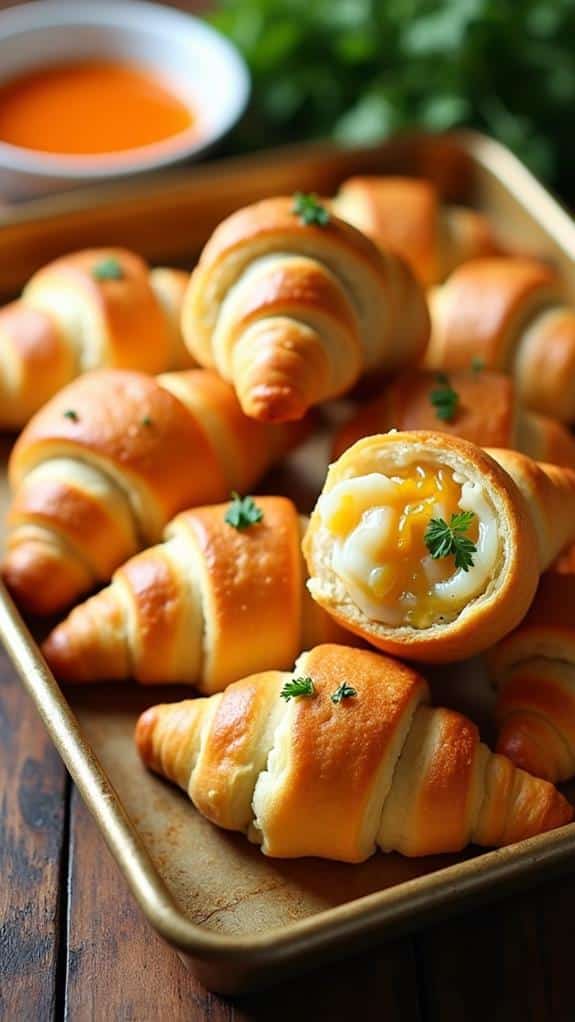 savory stuffed crescent rolls