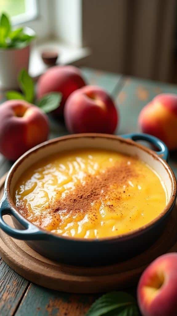 southern style peach dessert recipe