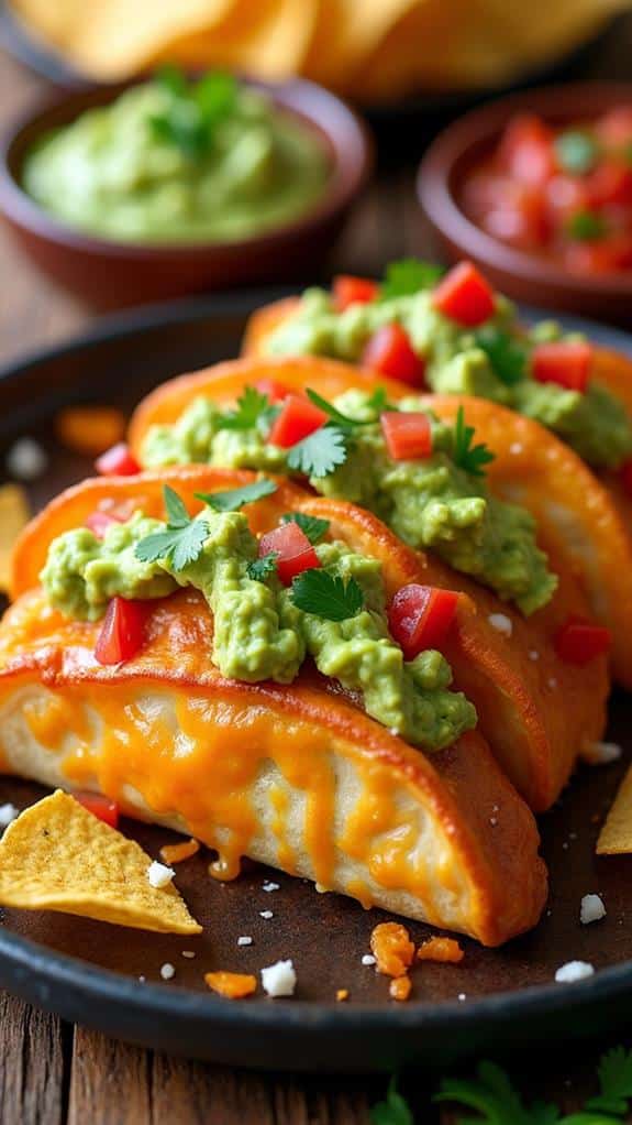 stuffed cheesy taco delights