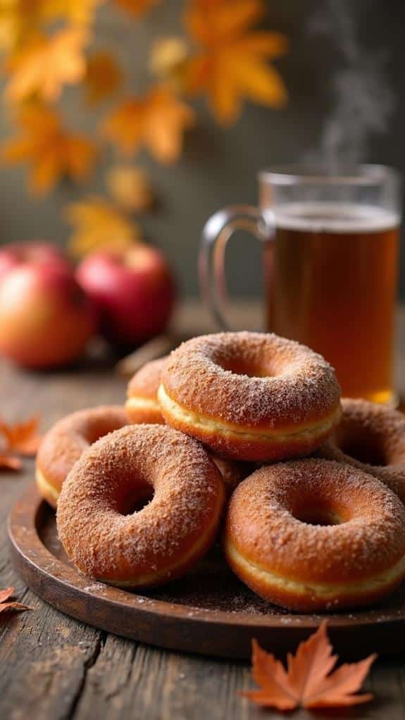 warm spiced apple treats