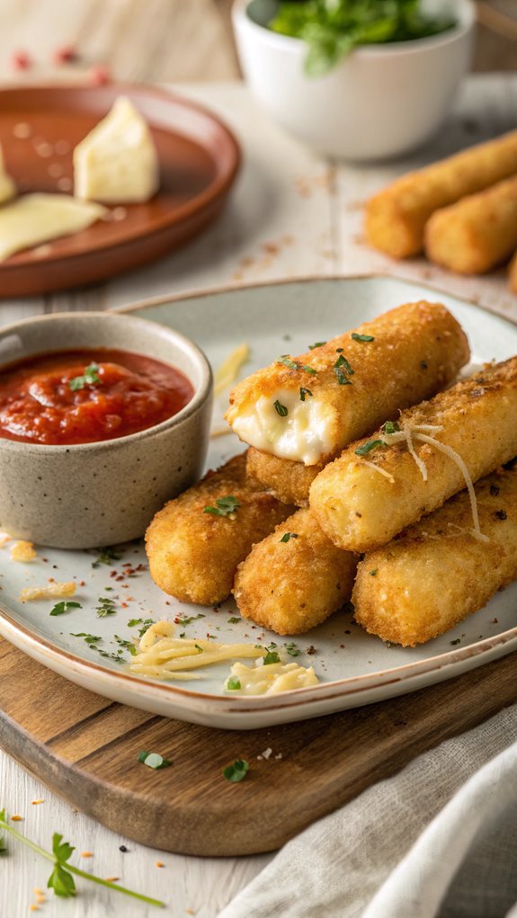 air fryer mozzarella sticks