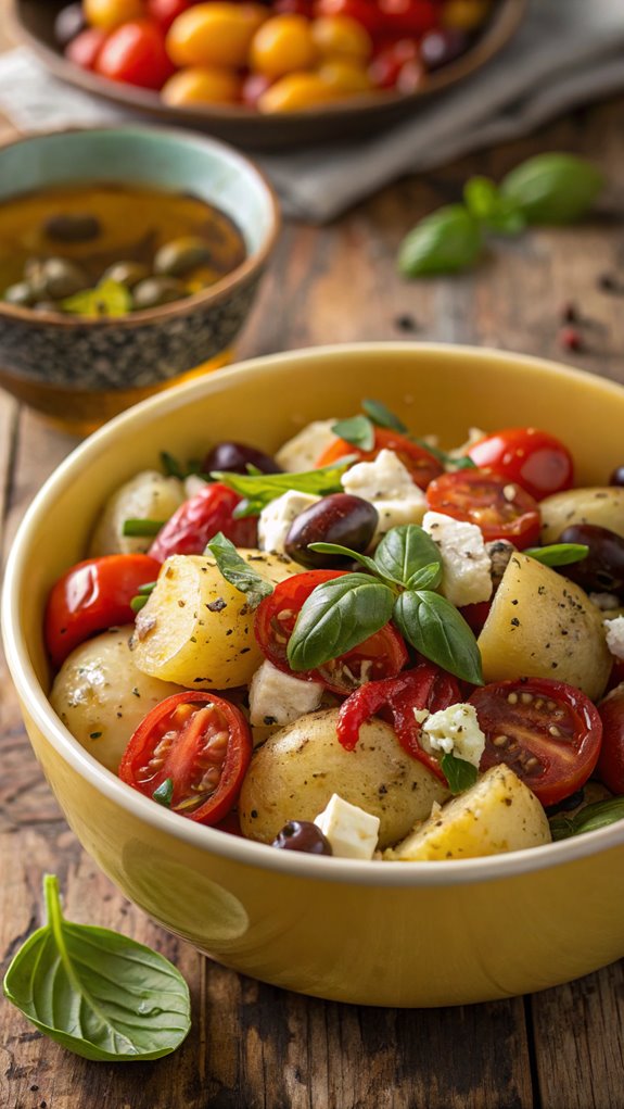 antipasto inspired potato salad