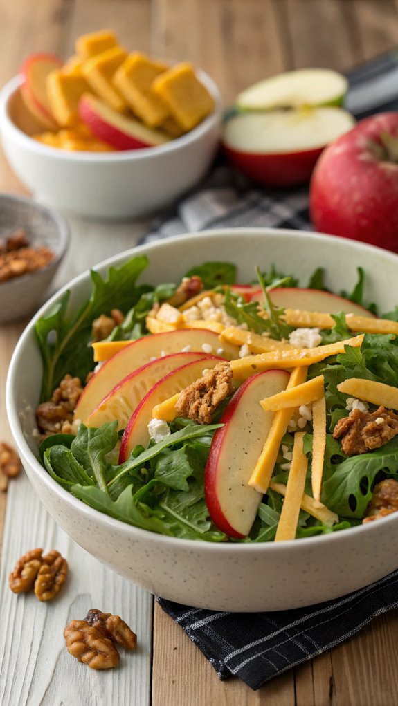 apple cheddar salad recipe