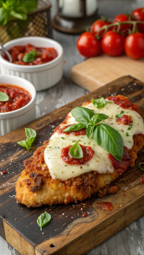 baked chicken with parmesan