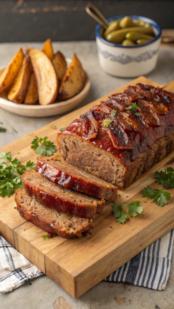 bbq bacon cheeseburger meatloaf