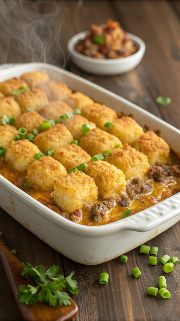 beefy tater tot casserole recipe