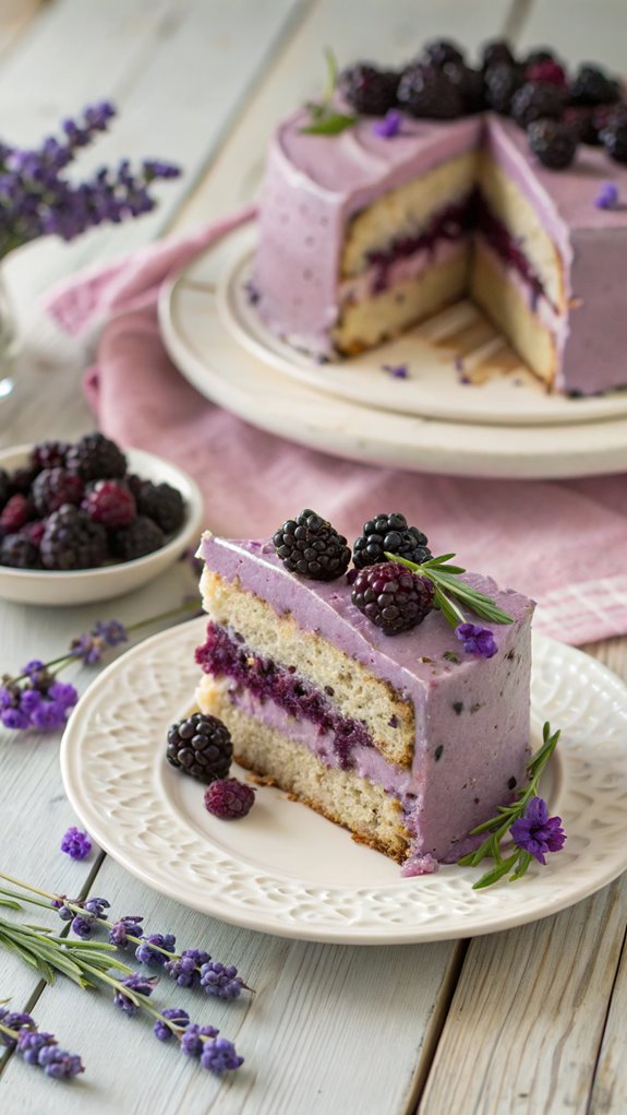 blackberry lavender cake recipe