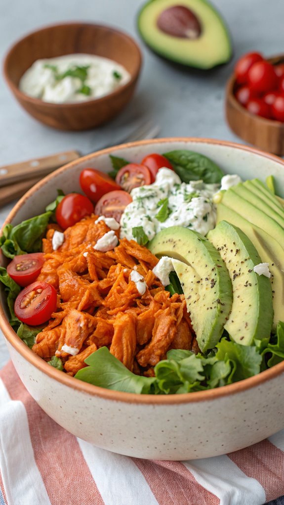 buffalo chicken salad recipe