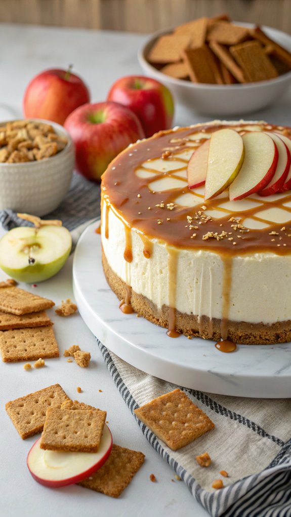 caramel apple cheesecake recipe