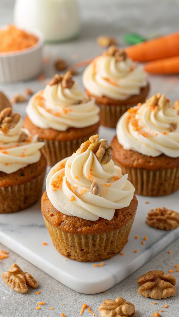 carrot cake cupcake recipe