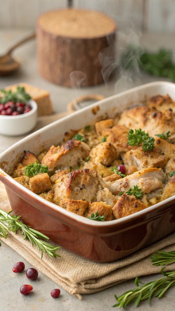 chicken casserole with stuffing