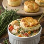 chicken cobbler with biscuits