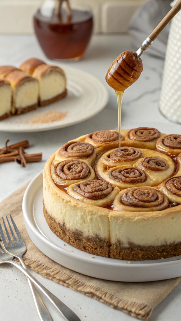 cinnamon roll cheesecake recipe