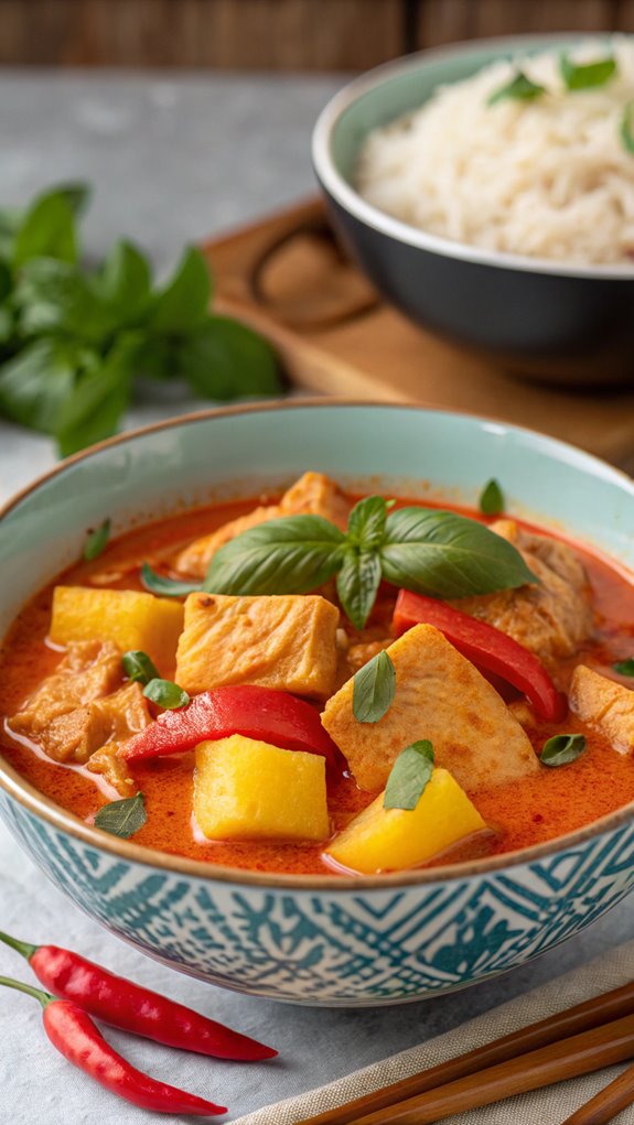 coconut chicken pineapple curry