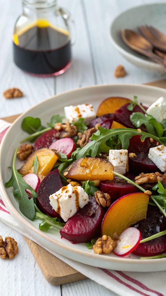 colorful and nutritious beet salad