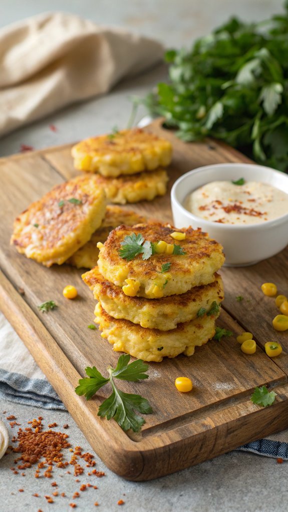 corn fritters made easy