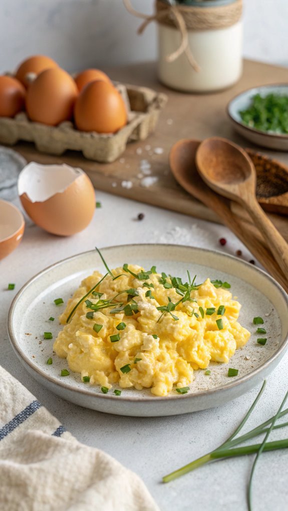 cottage cheese scrambled eggs