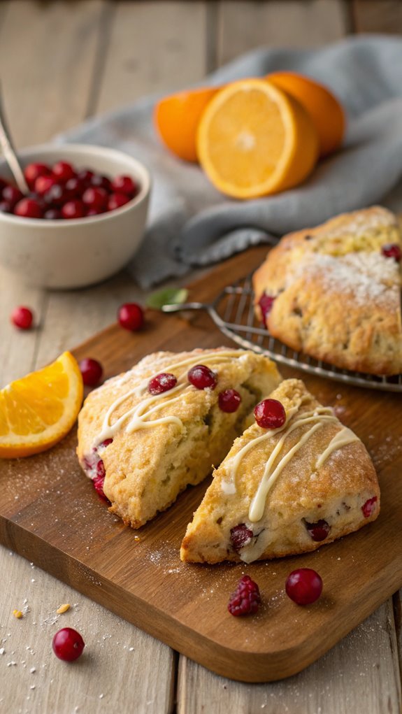 cranberry orange scone recipe