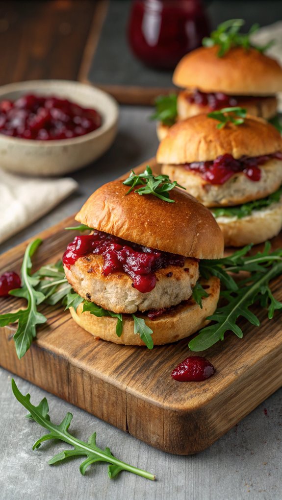 cranberry turkey sliders recipe