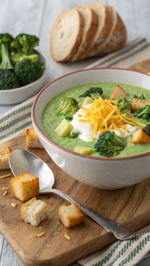 creamy broccoli potato soup