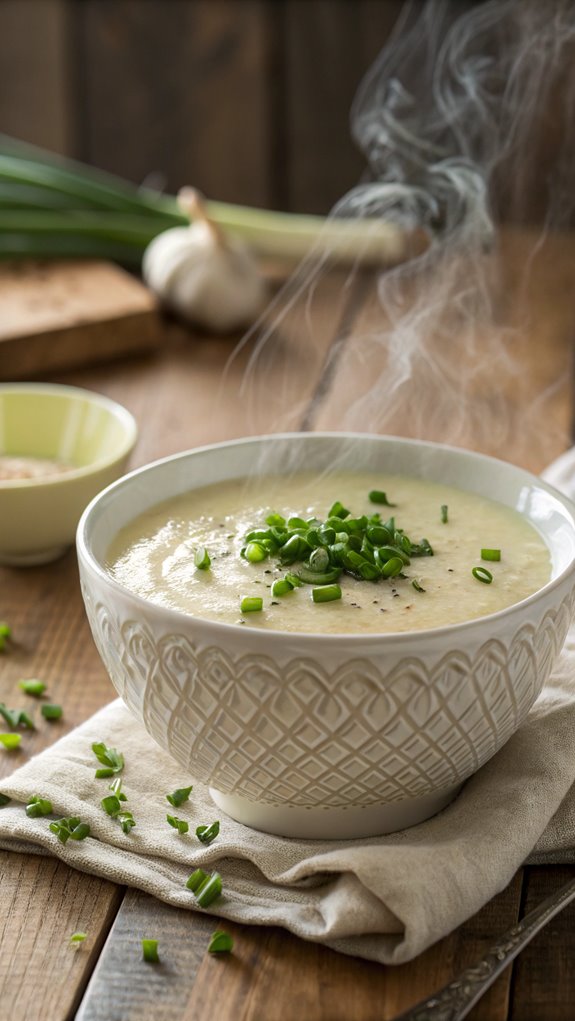 creamy cauliflower soup recipe