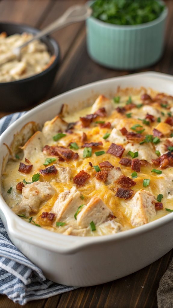 creamy chicken casserole dish