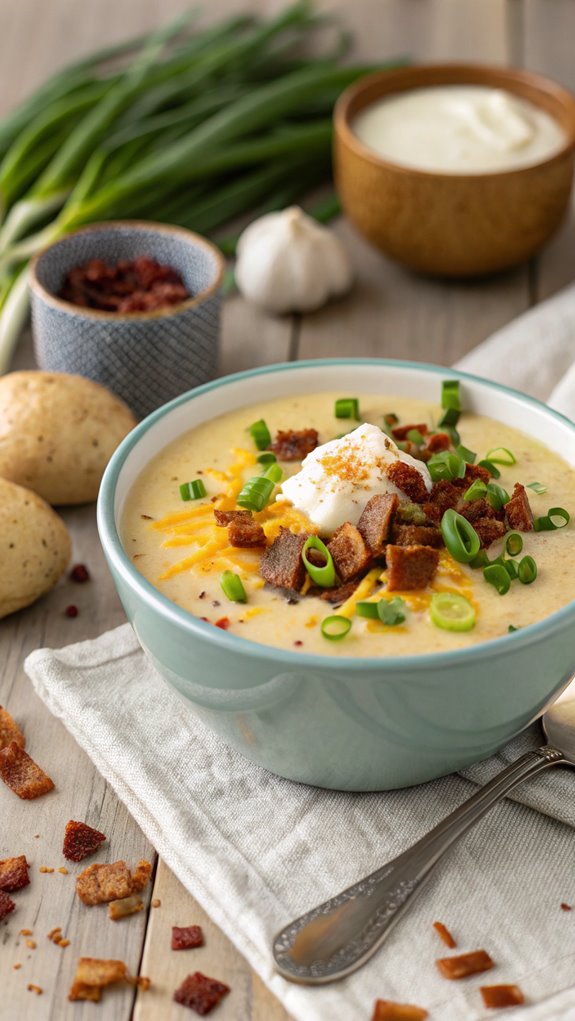 creamy potato soup recipe