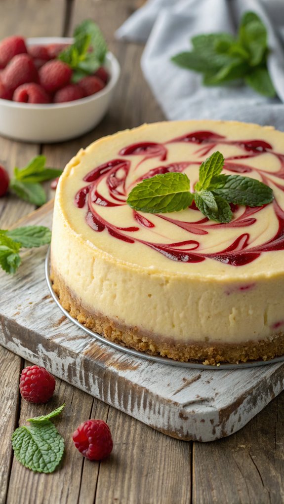 creamy vanilla cheesecake recipe