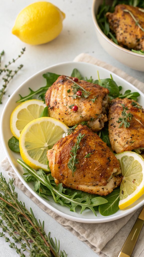 crispy citrus infused chicken recipe