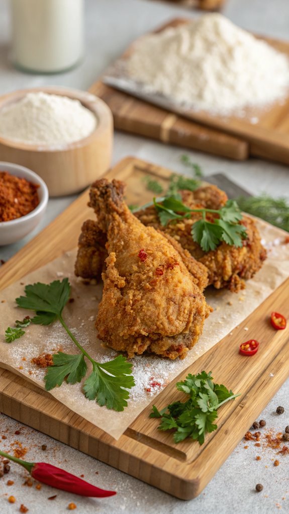 crispy oven fried chicken recipe