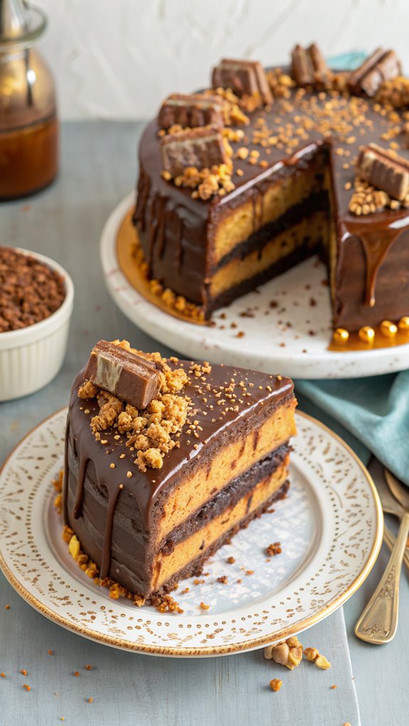 decadent chocolate layer cake