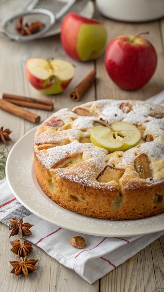 delicious apple dapple cake