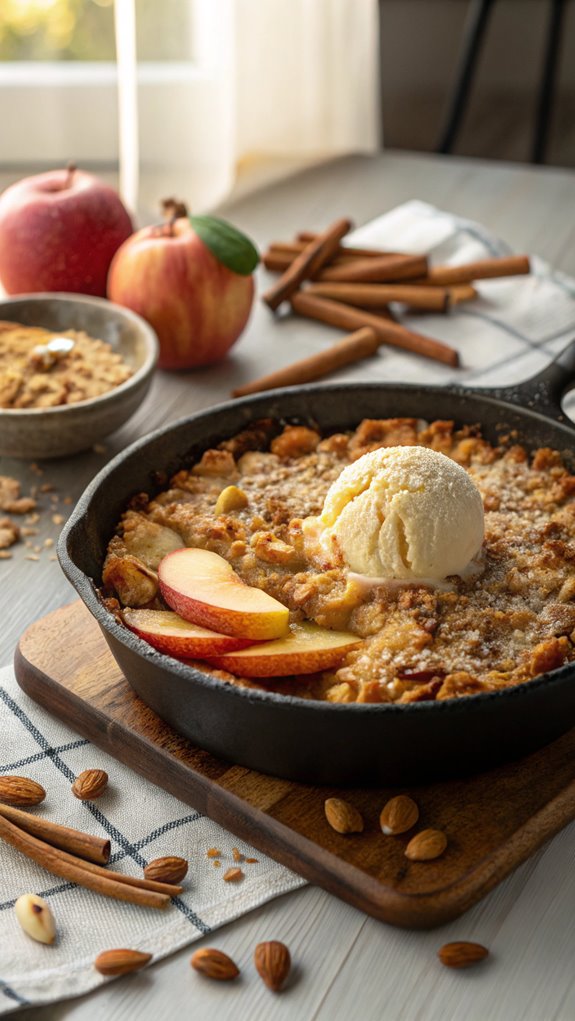 delicious baked apple dessert