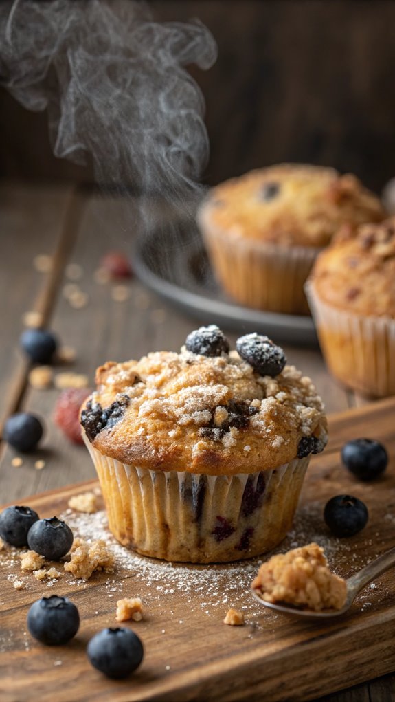 delicious blueberry muffins recipe