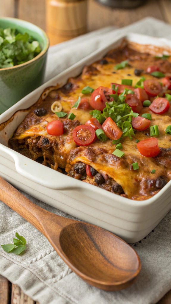 delicious enchilada casserole recipe