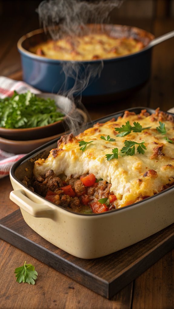 delicious ground beef casserole