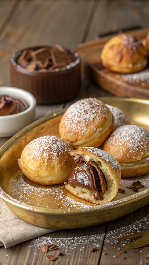 delicious nutella filled pastries