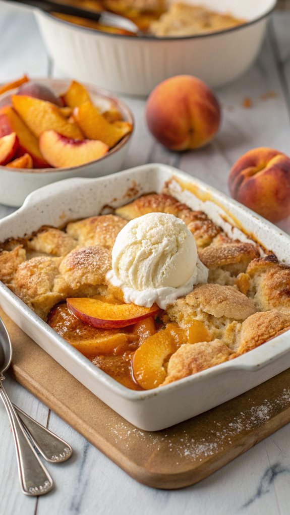 delicious peach dessert recipe