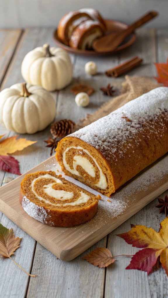 delicious pumpkin dessert roll