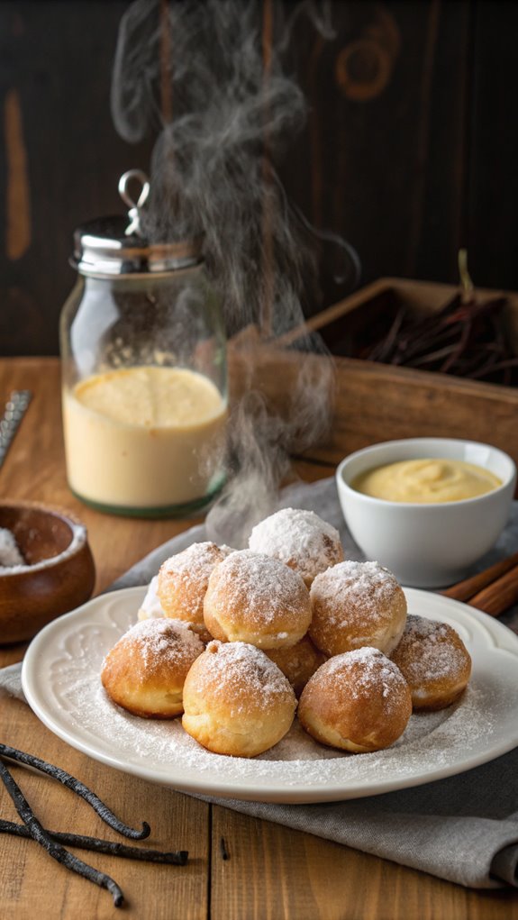 delicious vanilla doughnuts recipe