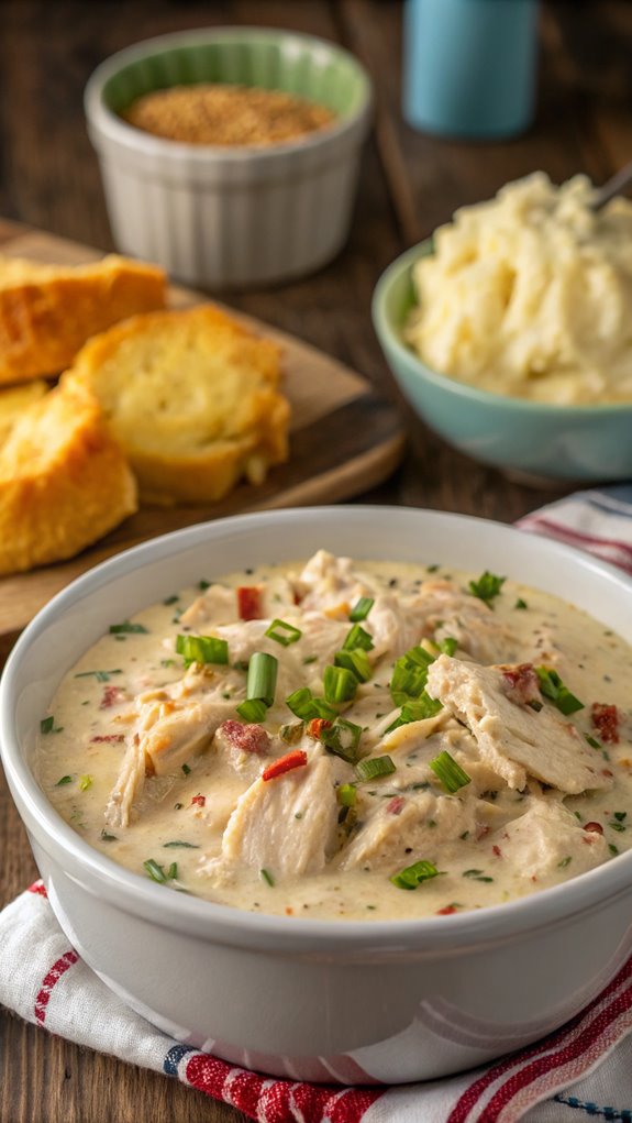 deliciously creamy chicken dish