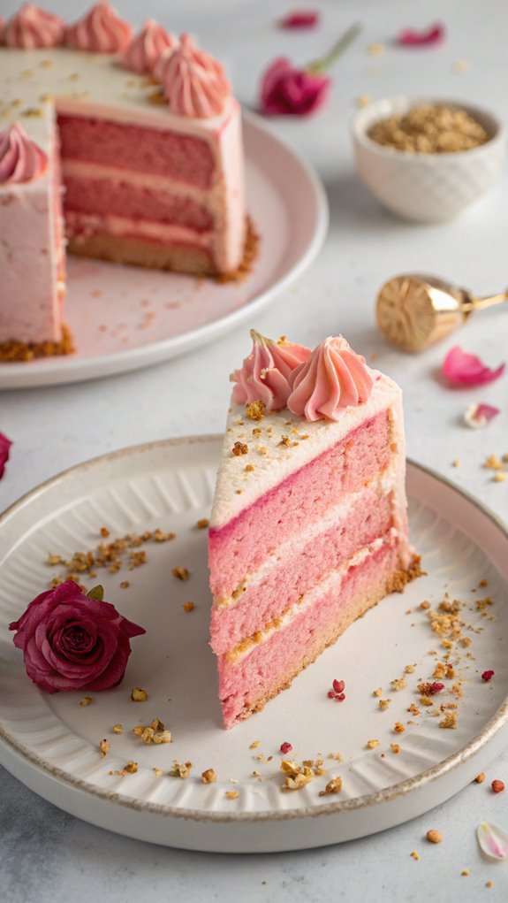 deliciously soft pink layers