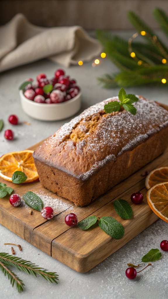 festive banana bread recipe