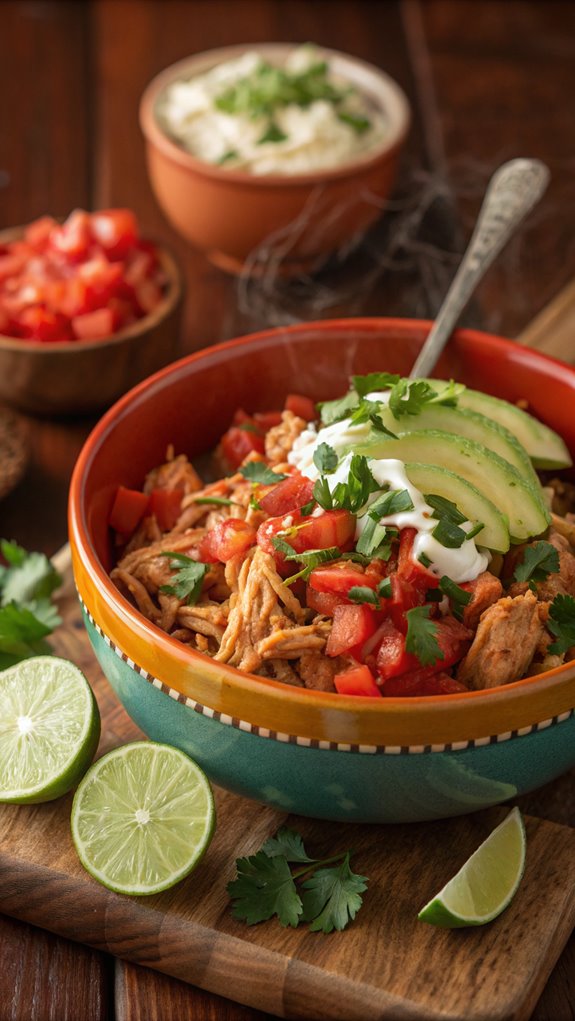 flavorful mexican chicken dish