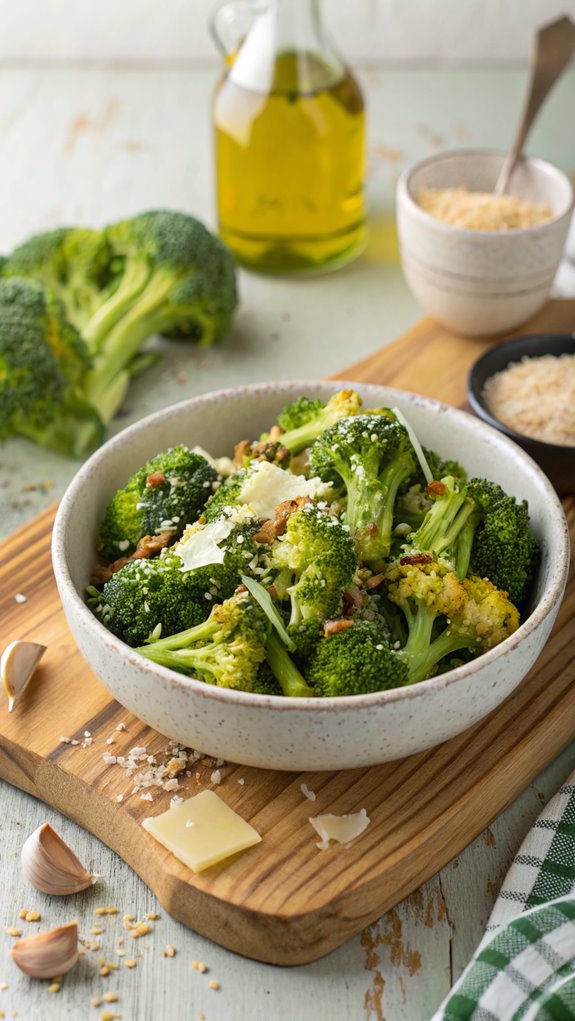 garlic parmesan broccoli recipe