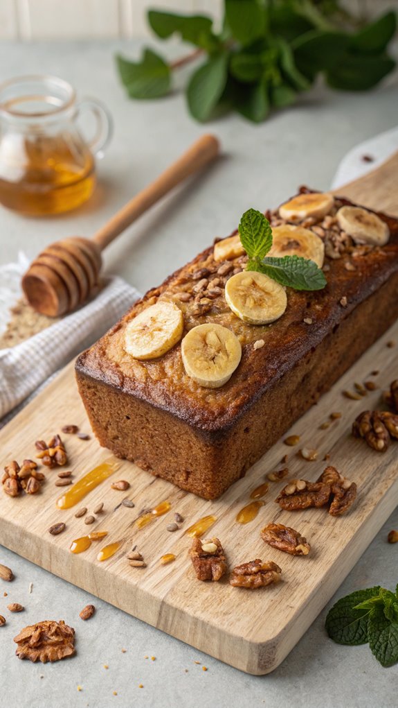 gluten free baked banana delight