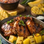 grilled hawaiian chicken dish