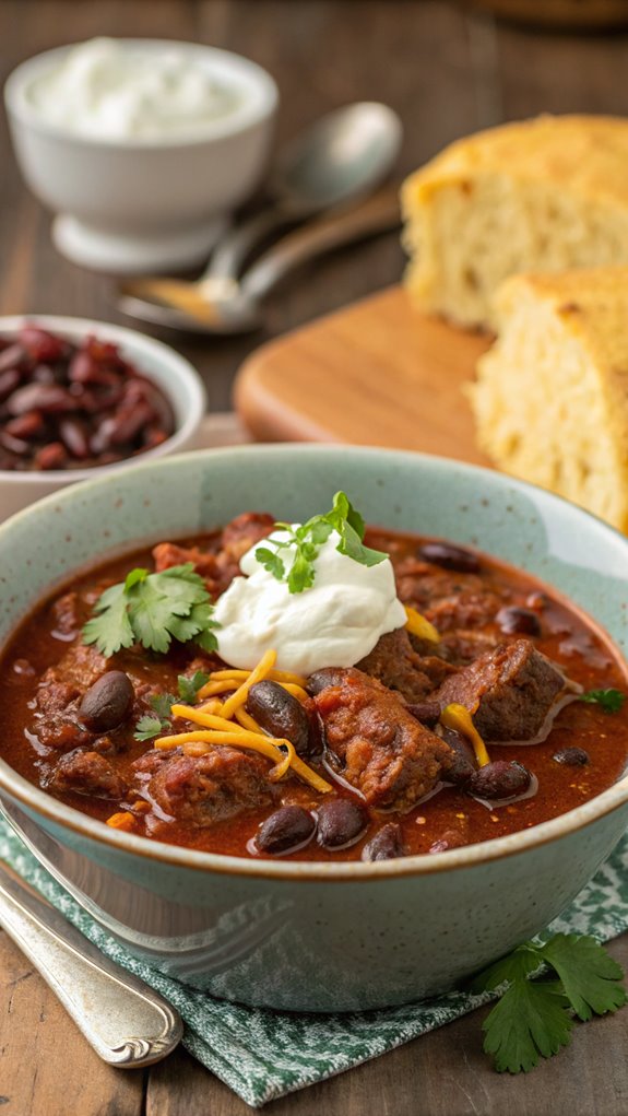 hearty beef chili recipe